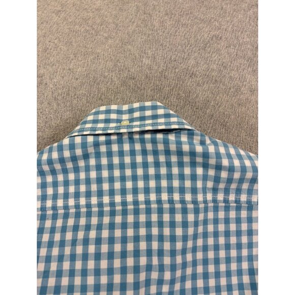 Chubbies Plaid Long Sleeve Button Down Shirt (Men's Medium) Blue - Picture 13 of 13